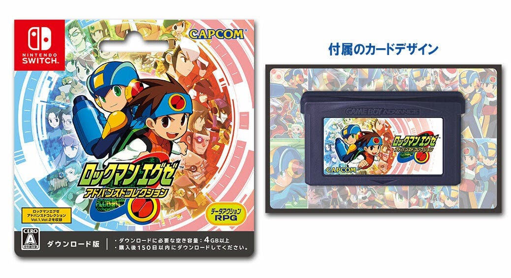 Mega Man Battle Network Legacy Collection contará con sus propias tarjetas de la eShop en Japón, entre otros productos