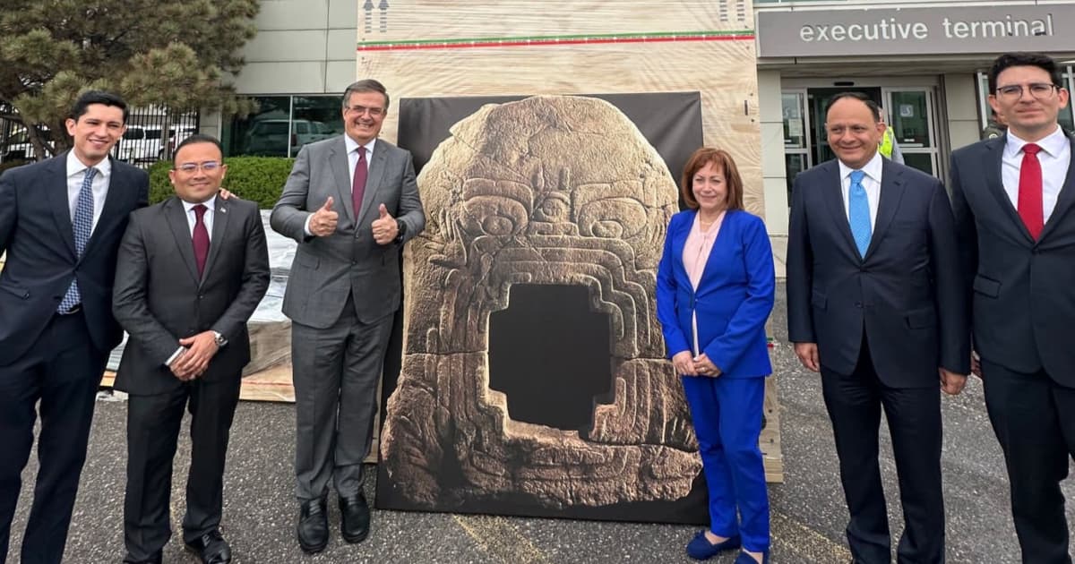 El ‘Portal del Inframundo’ Olmeca regresa tras décadas de haber sido robado