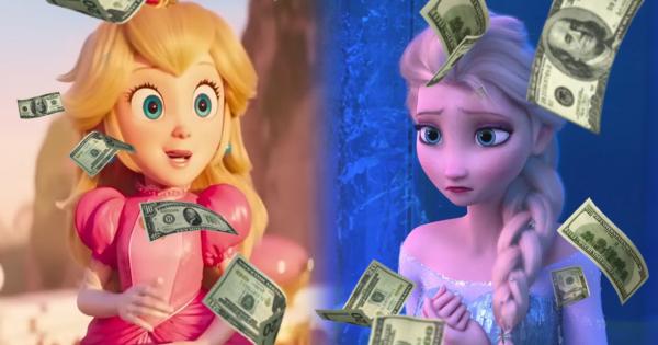 ¡A un lado, Frozen! Super Mario Bros. La Película ya superó a la cinta de Disney