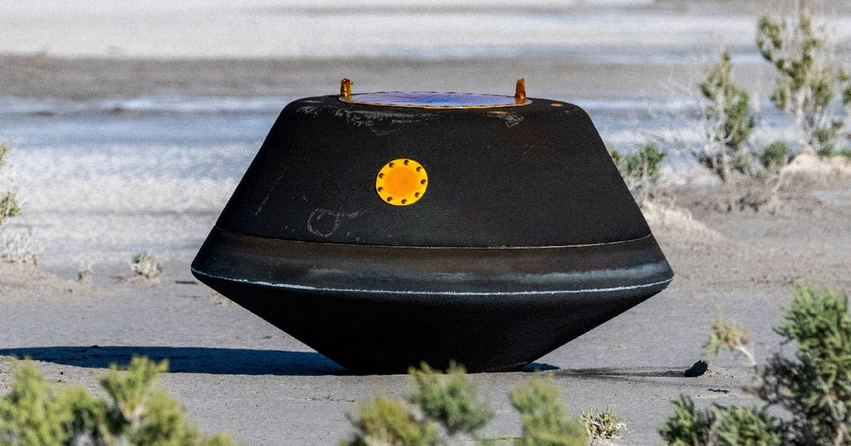 NASA. ¿Qué encontraron dentro de la sonda Osiris-Rex? ‘Polvo negro’