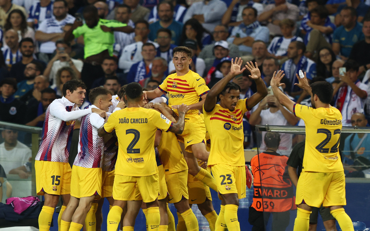 Champions League: El Barça vence a Oporto y consolida su liderato