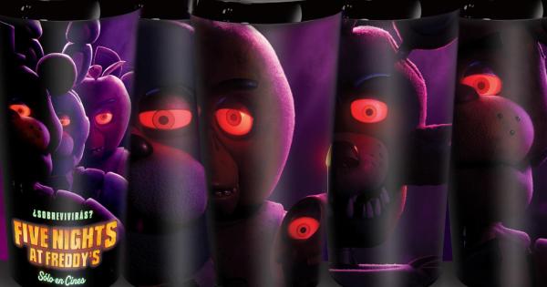 Los vasos de Five Nights at Freddy’s tendrán un detalle secreto que te encantará