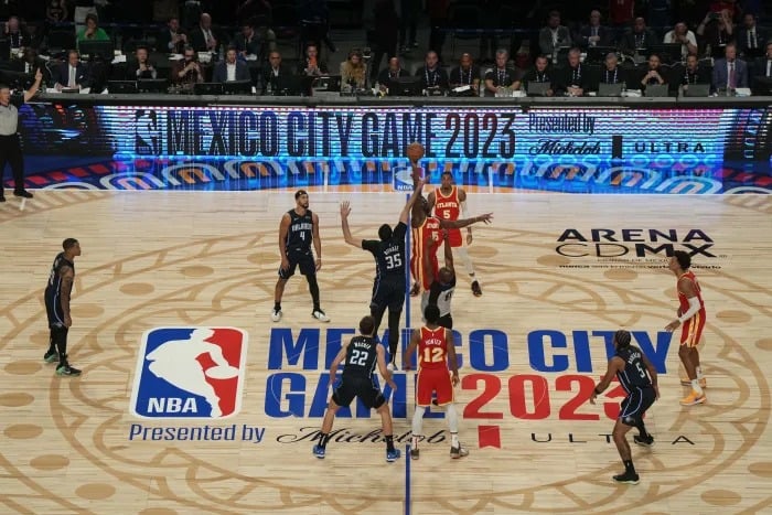 Final cardiaca del partido de la NBA en Ciudad de México ¡Un solo punto fue la diferencia!