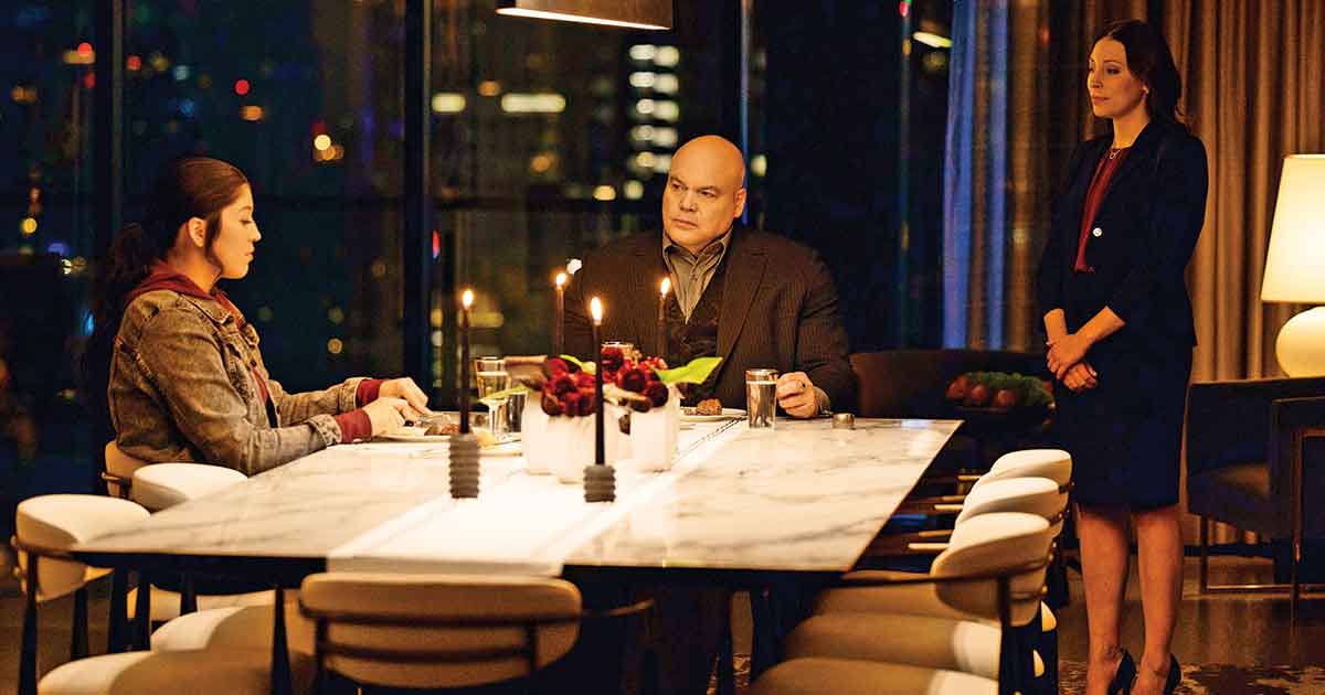 Vincent D’Onofrio, kingpin,  mafioso y muy inclusivo