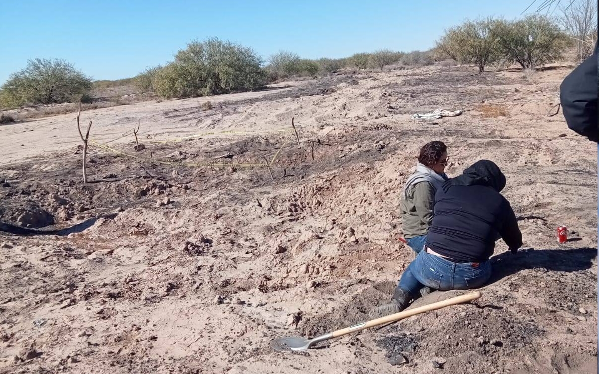 Madres Buscadoras de Sonora encuentran más de 56 cuerpos en El Choyudo