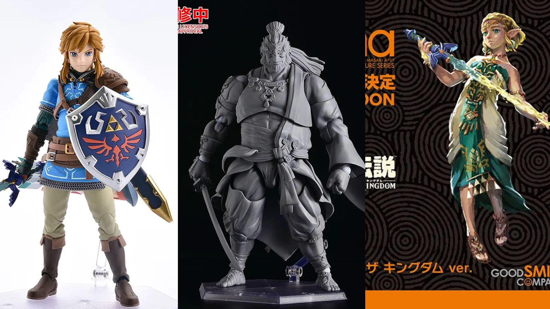 Nuevas figuras de Zelda, Xenoblade y más han sido desveladas