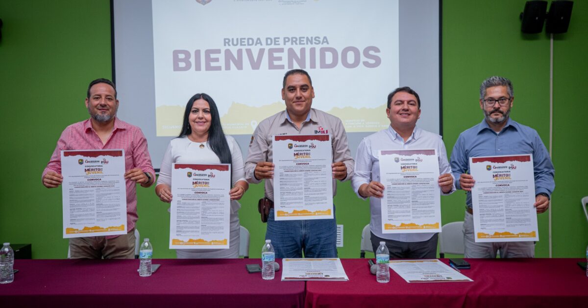 ¡Atención, jóvenes destacados! Viene el premio al Mérito Juvenil Guasave 2024. Aquí las bases