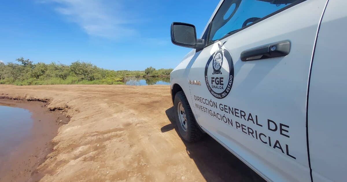 Flotaba en un canal de Casa Blanca: localizan el cadáver de un hombre en Navolato