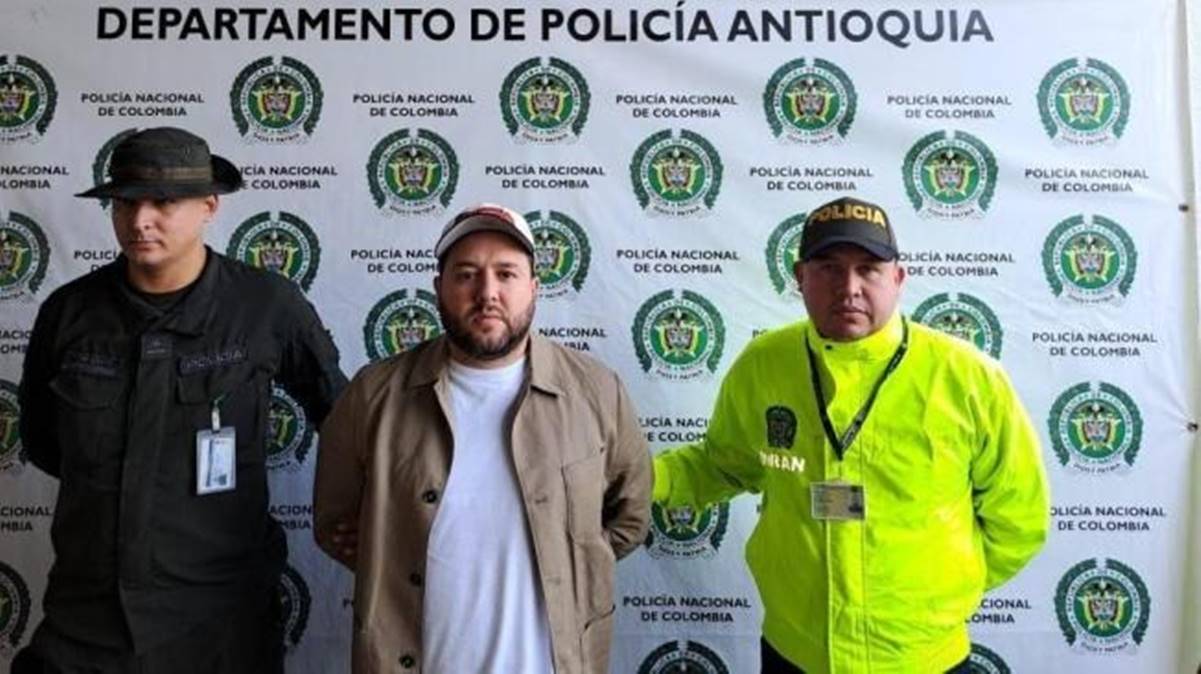 Detienen en Colombia a miembro del Cártel de Sinaloa ligado a Rafael Caro Quintero
