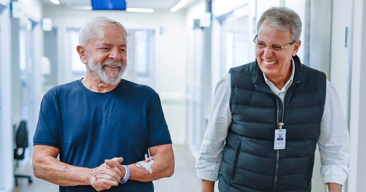Lula: Estoy «firme y fuerte» tras mi operación; mantengan la calma, seguiré trabajando
