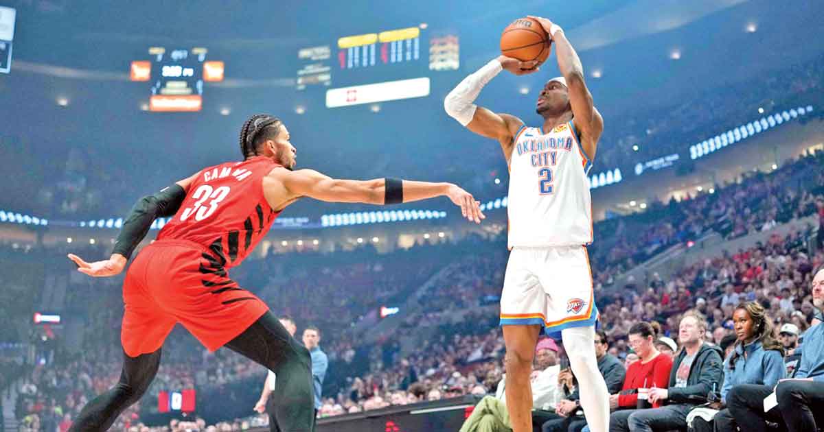 Oklahoma City retoma el camino; victoria a domicilio