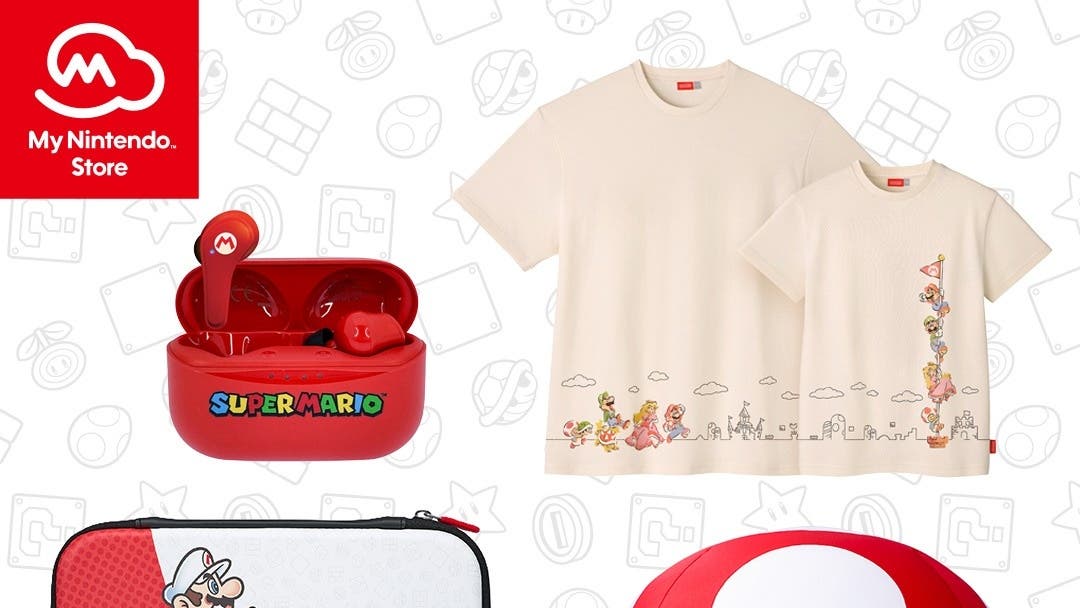 My Nintendo Store actualiza su sección de productos de Super Mario en su catálogo europeo