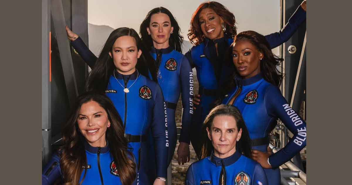 Viaje de Katy Perry al espacio desata polémica; celebridades acusan derroche y daño ambiental
