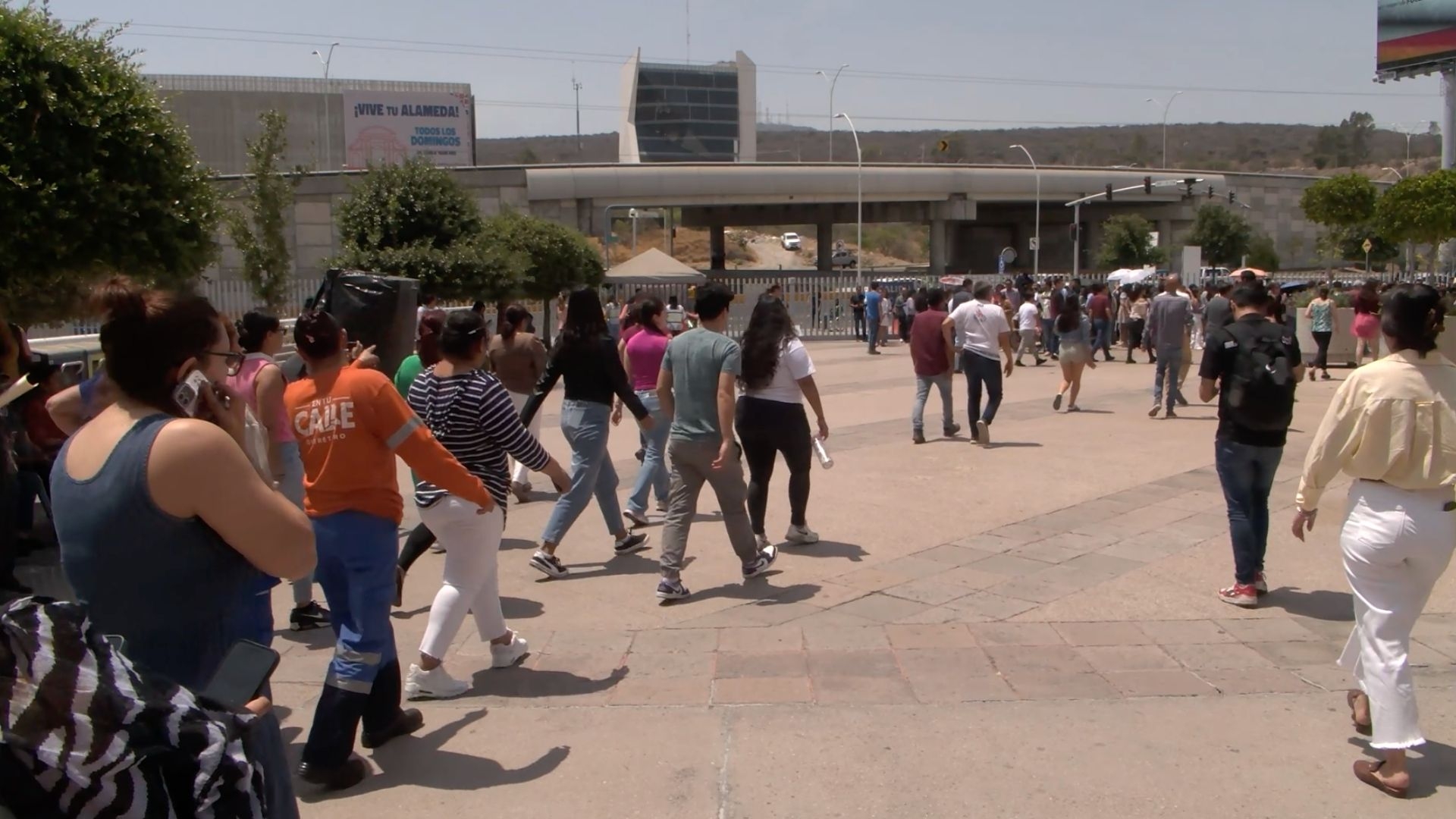 Así se Vivió el Primer Simulacro Nacional 2025 en Querétaro con Hipótesis de un Sismo de 8.1