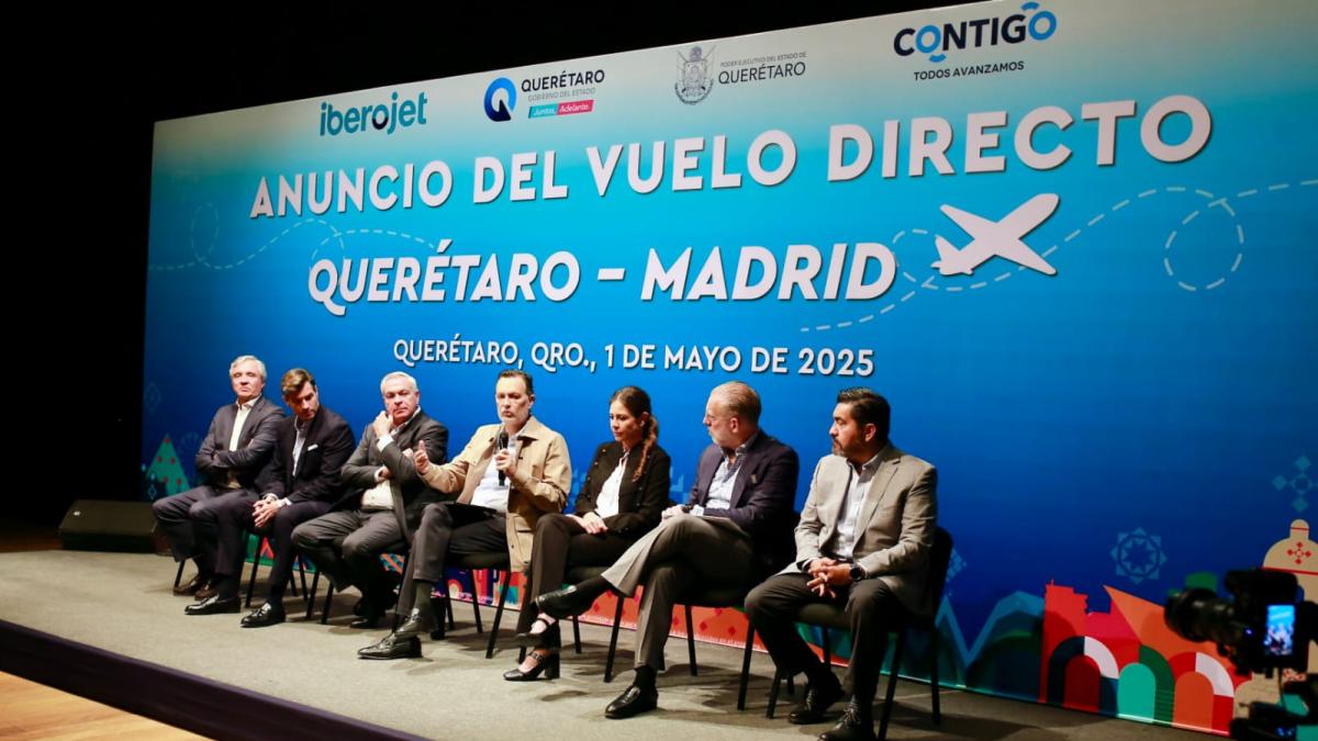 Querétaro conecta con Madrid vía aérea: impulso turístico histórico