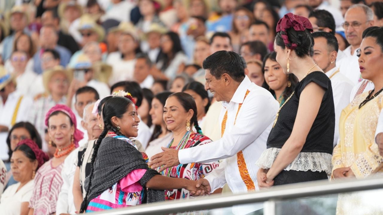 Salomón Jara destaca la unidad y seguridad en la Guelaguetza 2025 de Oaxaca