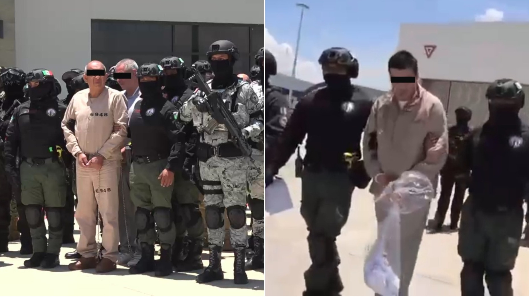 Esposados de Pies y Manos, Así Fue el Traslado de 26 Narcotraficantes Mexicanos a EUA: Video