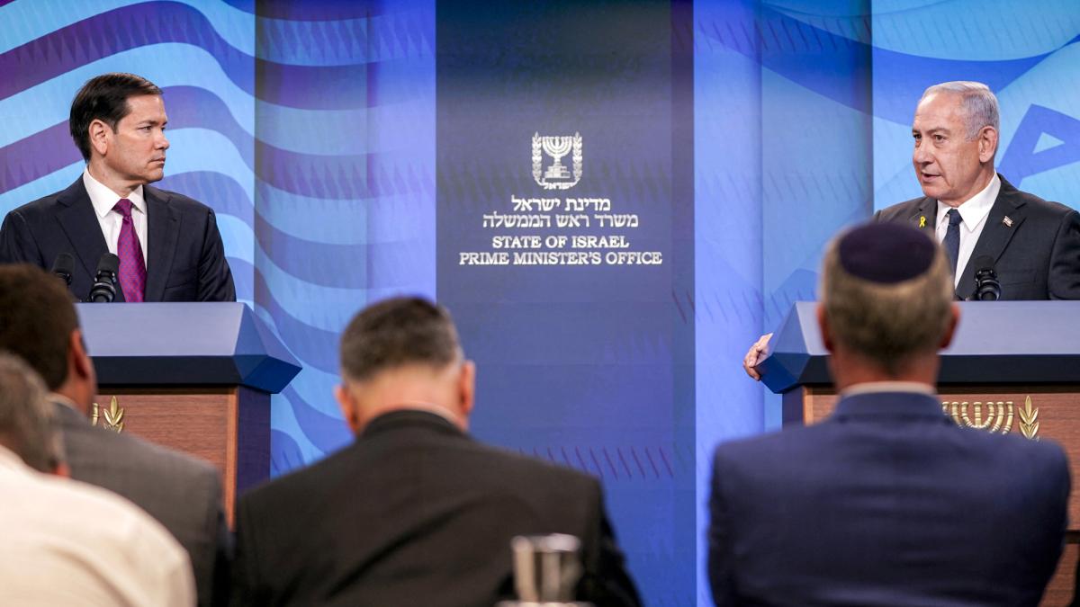 Marco Rubio muestra su apoyo a Israel en su objetivo de erradicar a Hamás