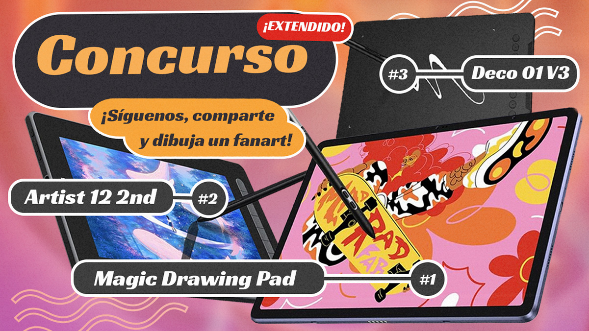 ¡Extendemos el concurso de arte junto XPPen!