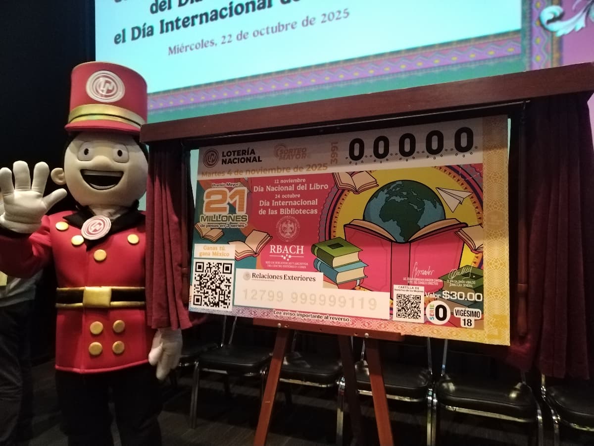 ¡Premio mayor! Bibliotecas de la suerte