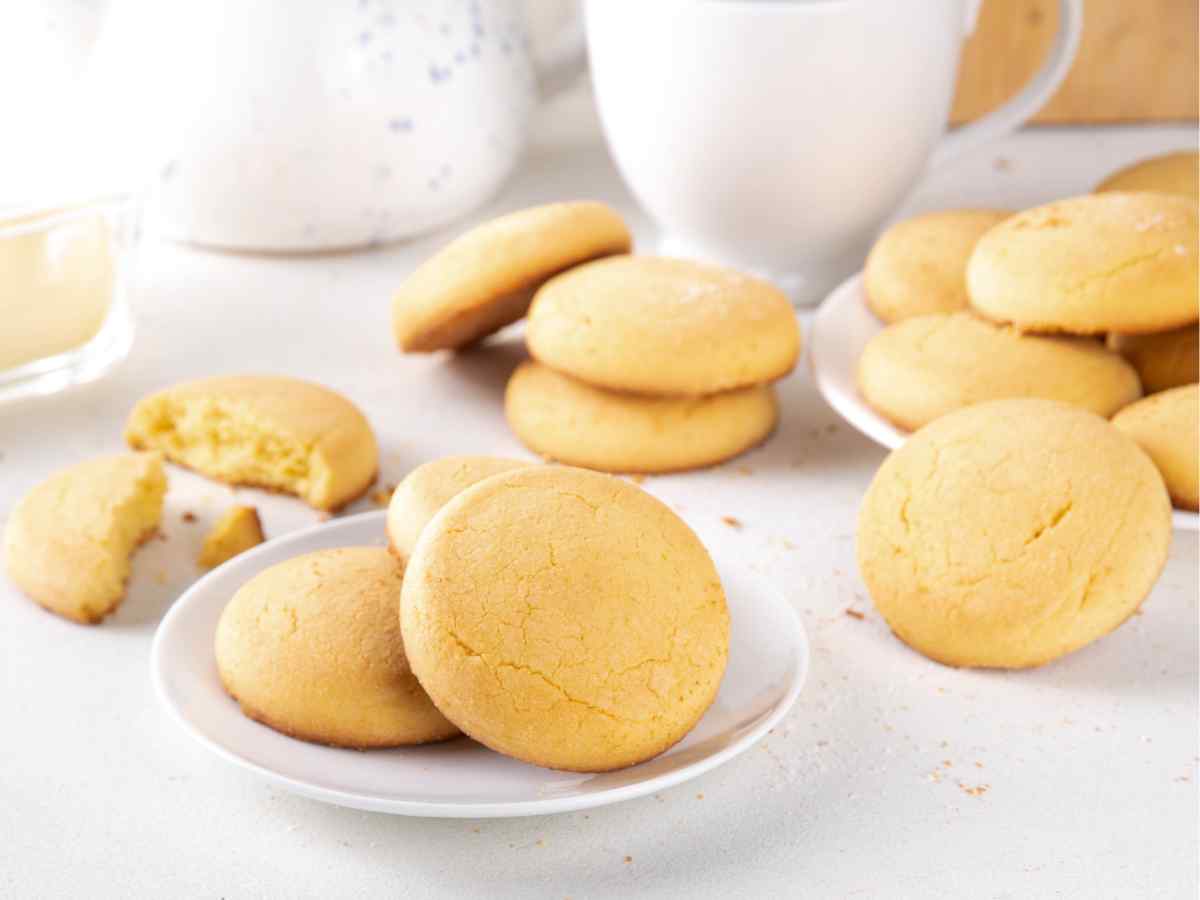 Galletas de mantequilla en sartén, con solo 3 ingredientes
