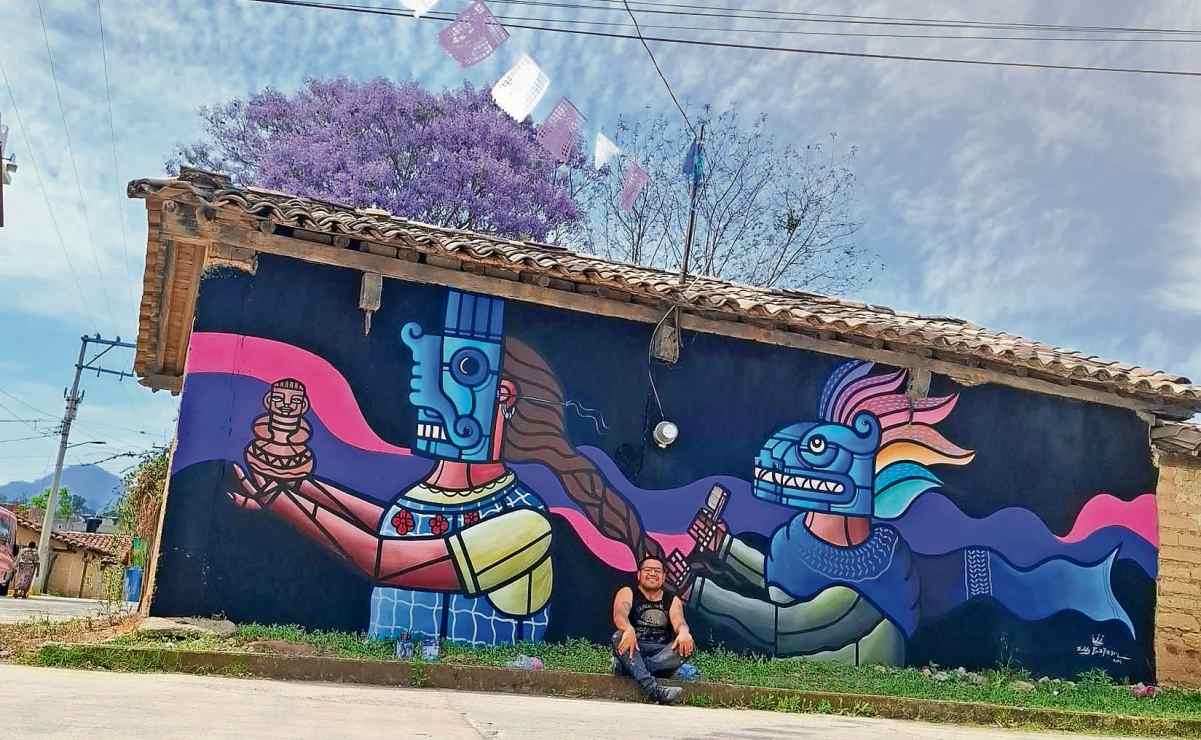 Murales muestran tradición y cultura de la región Mixteca de Oaxaca | El Universal