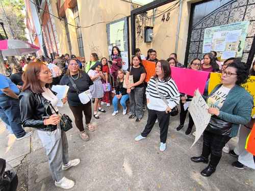 Protesta en Cuauhtémoc
